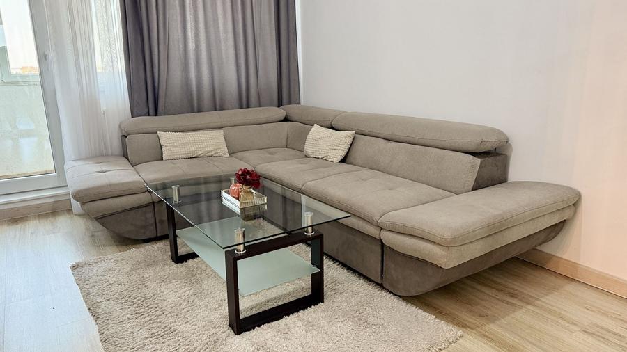 Apartament cu 2 camere decomandat, mobilat în Păcii