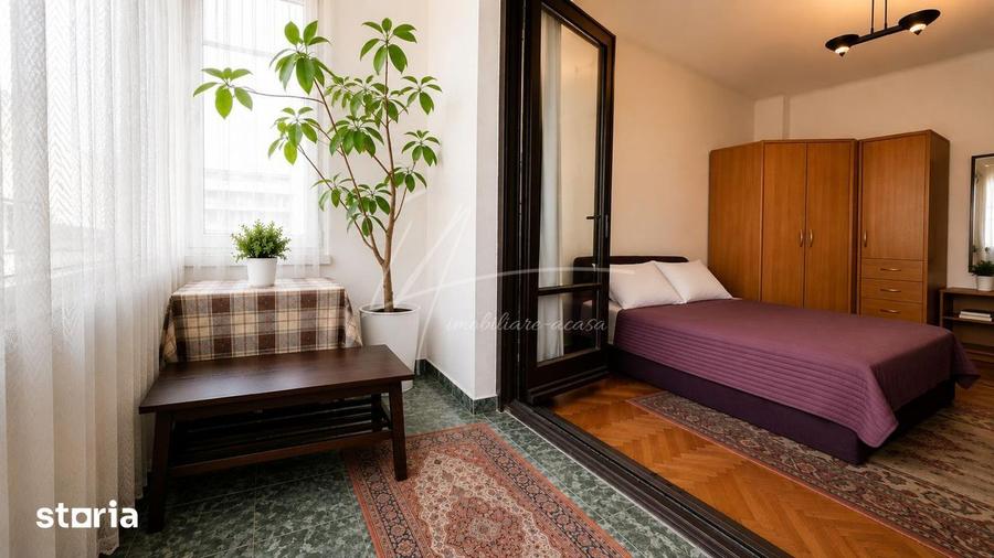 Apartament cu 2 camere decomandat, mobilat în Cișmigiu