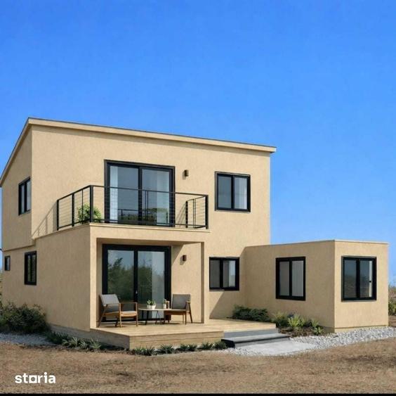 Casă cu 5 camere cu Teren 575 Mp în Grădiște