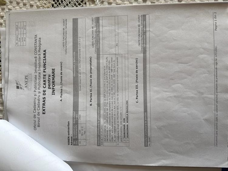 Teren extravilan de vanzare 20 mp (negociabil) - 1