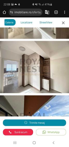 Apartament cu 2 camere decomandat în Exterior Vest