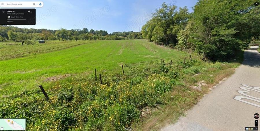 Teren de 2200 mp, în Certeju de Sus