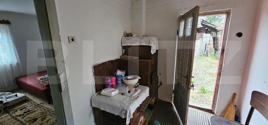 Casă individuală cu 2 camere cu Teren 1200 Mp în Brănești