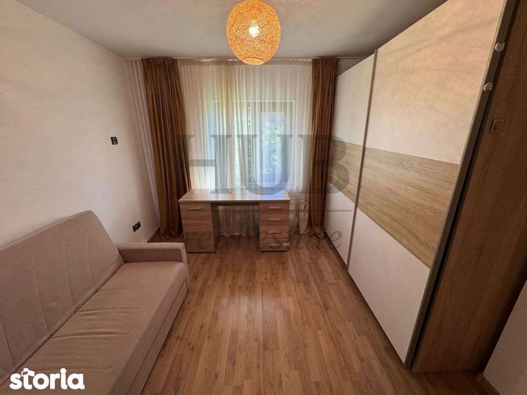 Apartament cu 3 camere decomandat, mobilat în Banca Națională