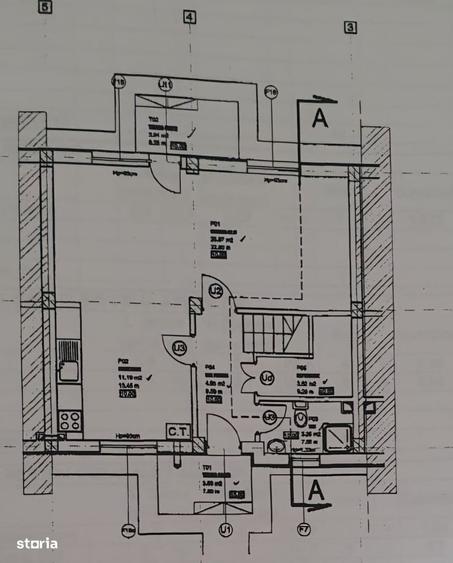 Casă cu 4 camere în Roua