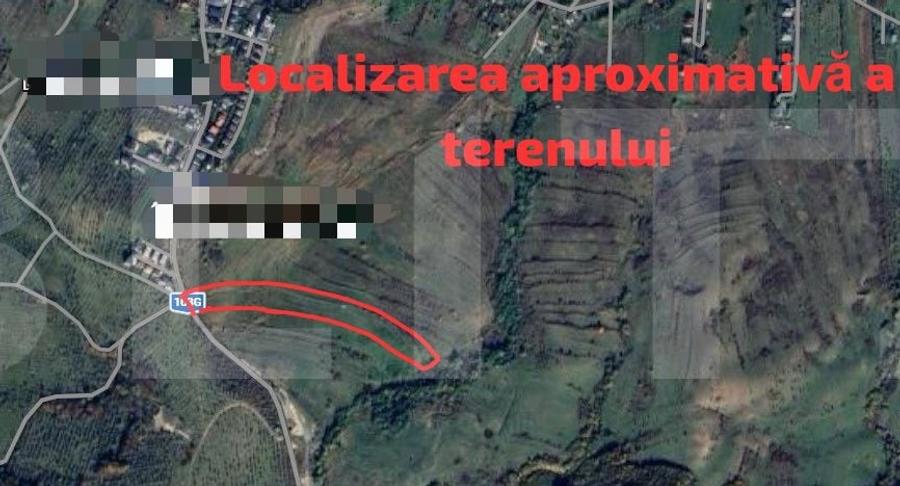 Teren agricol intravilan de 4100 mp, în Borhanci
