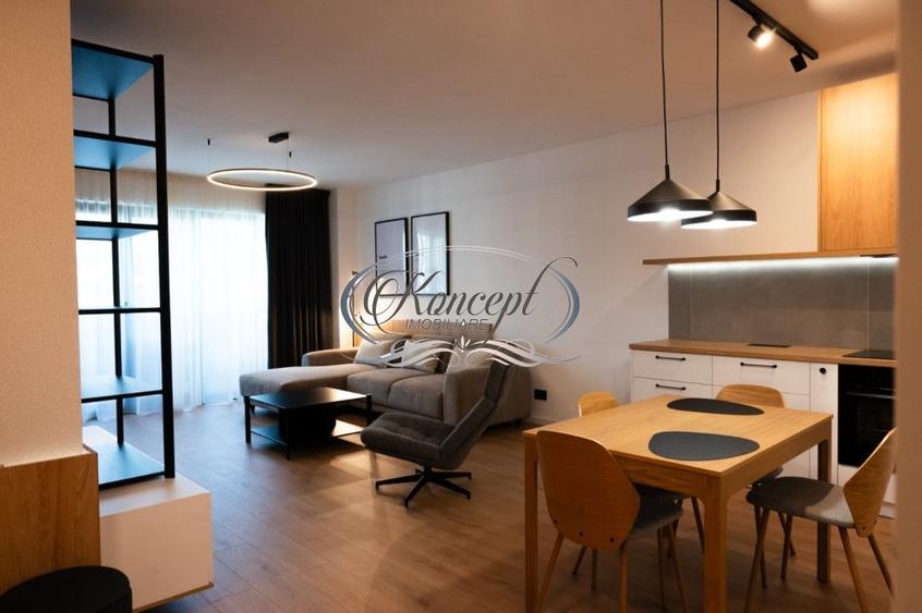 Apartament cu 2 camere semidecomandat, mobilat în Semicentral