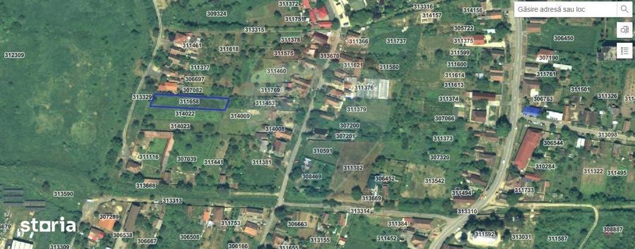 Teren de 1047 mp, în Ghioroc