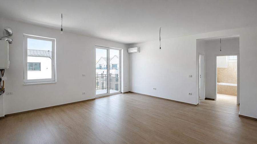 Apartament cu 2 camere semidecomandat în Freidorf