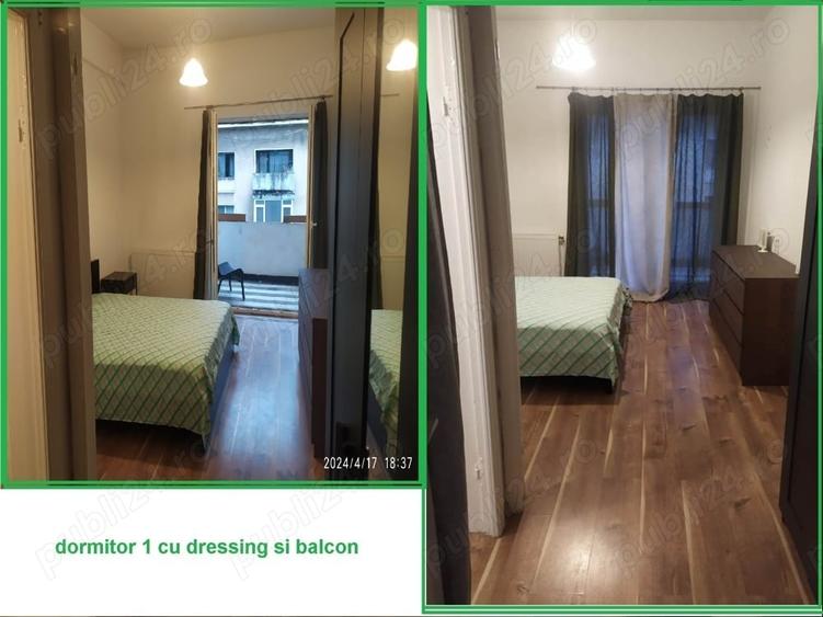 Apartament cu 3 camere decomandat în Calea Victoriei