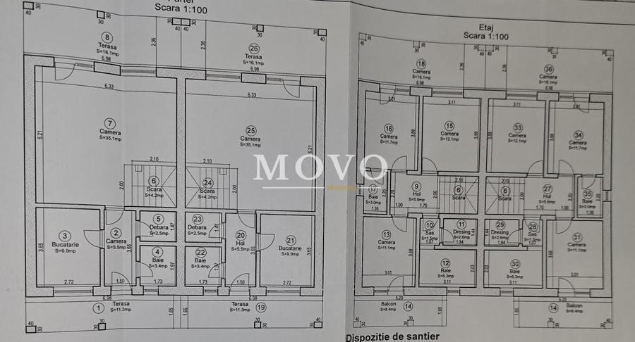 Duplex cu 4 camere cu Canalizare în Giroc
