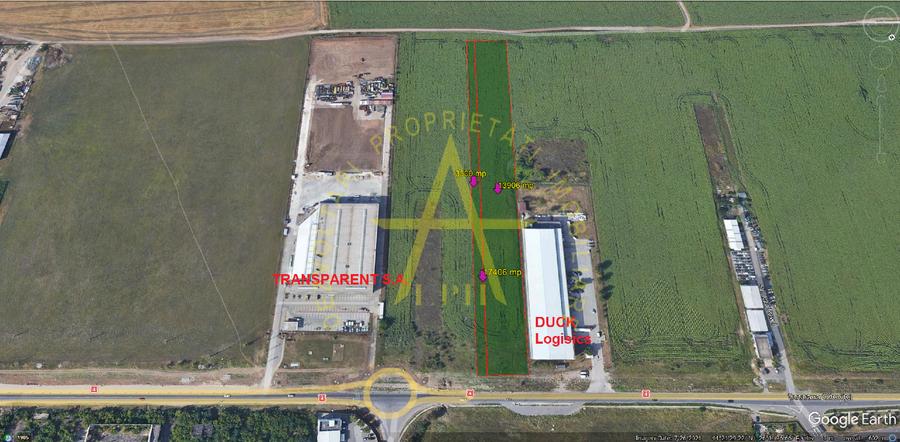 Teren Construcții intravilan de 17406 mp, în Central