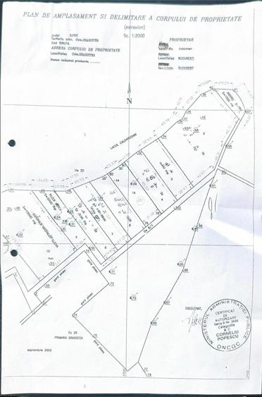 Teren Construcții intravilan de 10000 mp, în Grădiștea