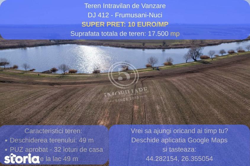 Teren de 17500 mp, în Vasilați
