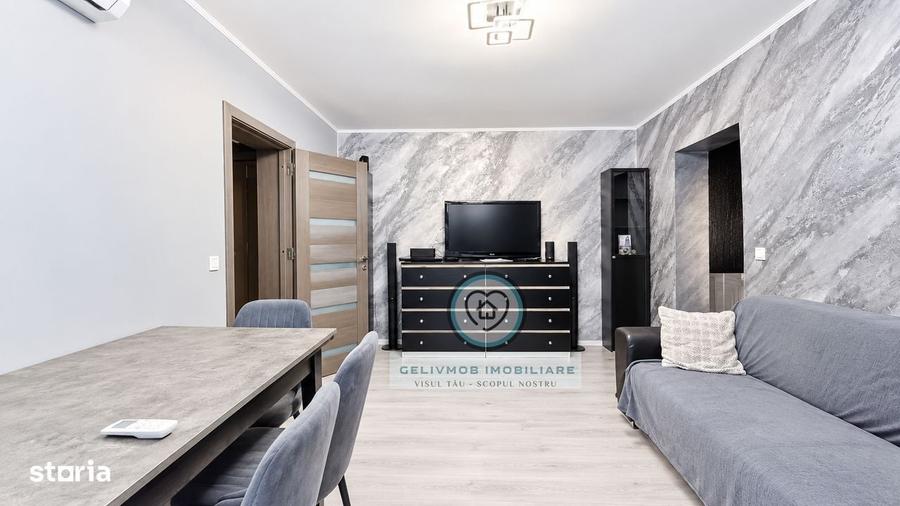 Apartament cu 2 camere semidecomandat în Nord