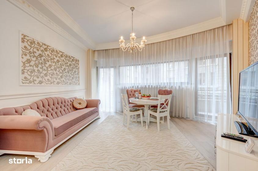 Apartament cu 3 camere semidecomandat, mobilat în Cișmigiu