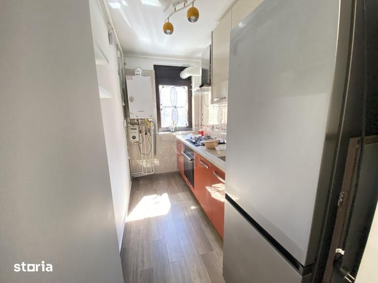 Apartament cu 2 camere semidecomandat, mobilat în Rahova