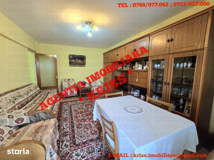 Apartament cu 3 camere decomandat în Exercițiu