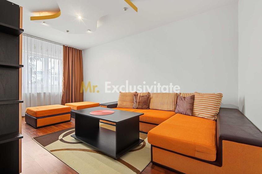 Apartament cu 2 camere decomandat, mobilat în Central