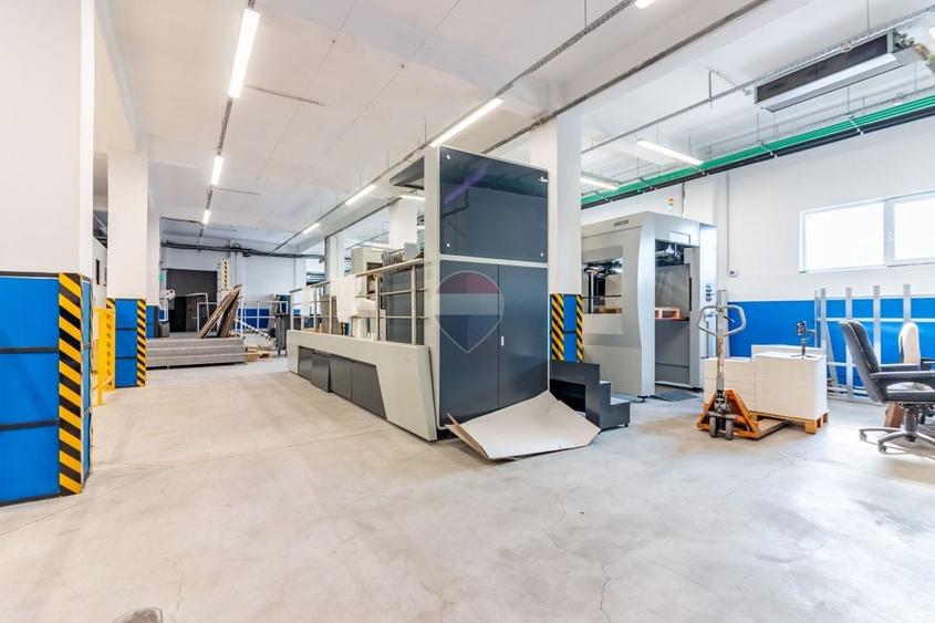 Spațiu industrial, de 1,550 mp, în Glina
