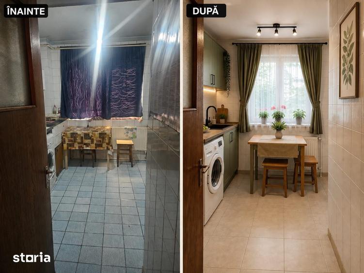 Apartament cu 2 camere semidecomandat în Craiovei