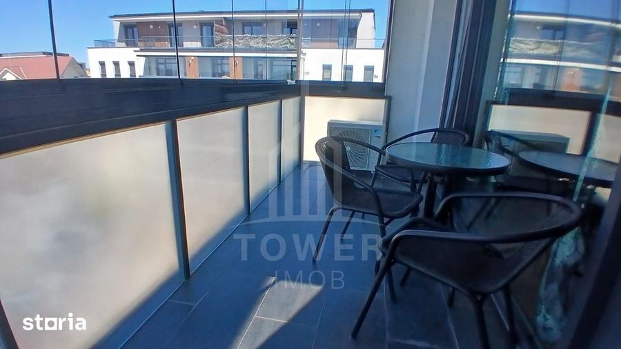 Apartament cu 3 camere, mobilat în Central