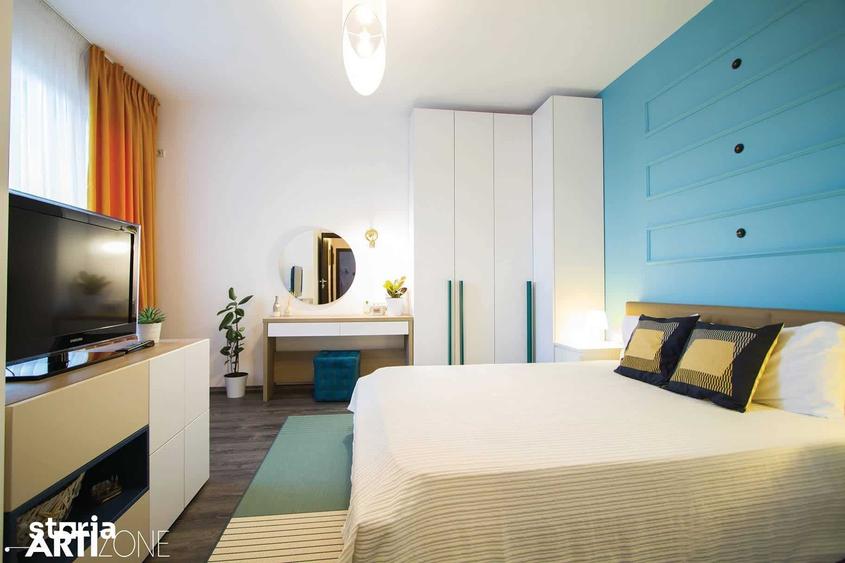 Apartament cu 3 camere decomandat, mobilat în Central