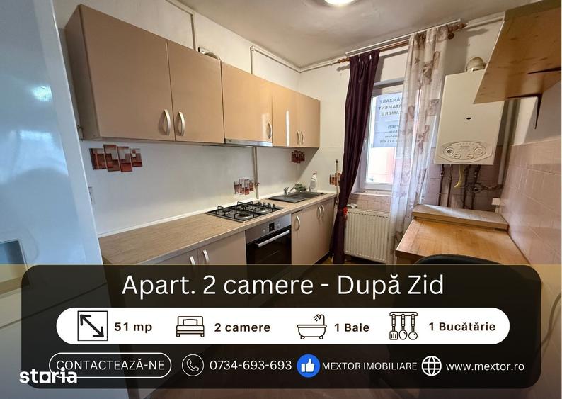 Apartament 2 camere, semi-central Medias - 8