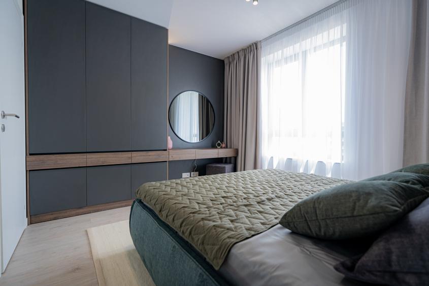 Apartament cu 3 camere semidecomandat în Nord