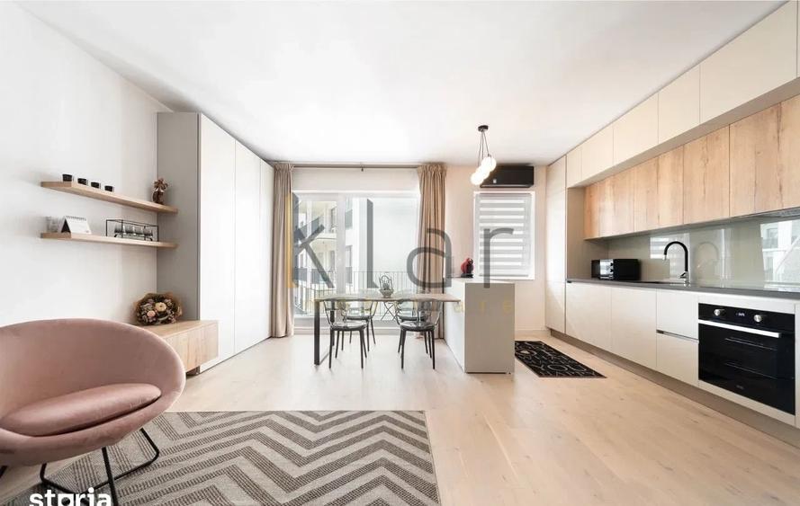 Apartament cu 2 camere semidecomandat, mobilat în Central