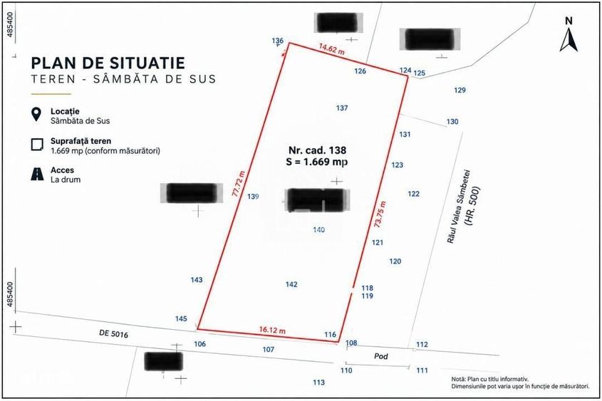 Spațiu comercial, în Sâmbăta de Sus
