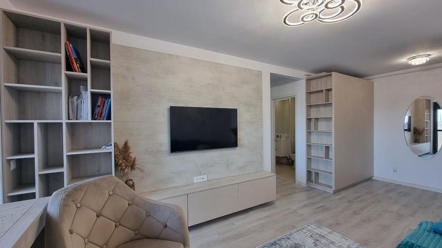 Apartament cu 2 camere decomandat, mobilat în Theodor Pallady