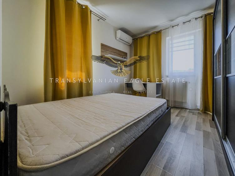 Apartament cu 2 camere decomandat, mobilat în Bună Ziua
