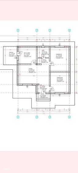 Casă cu 3 camere cu Teren 425 Mp în Holboca