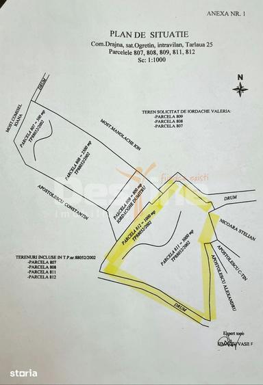 Casă cu 3 camere decomandat cu Teren 4000 Mp în Drajna