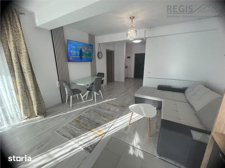 Apartament cu 2 camere semidecomandat, mobilat în Tractorul