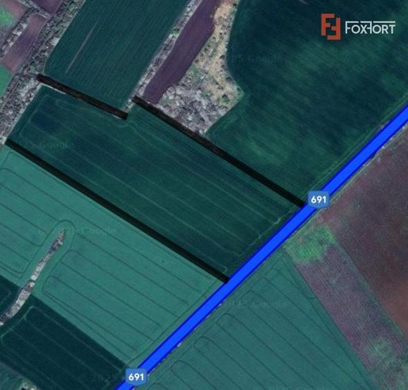 Teren agricol extravilan de 106400 mp, în Pișchia
