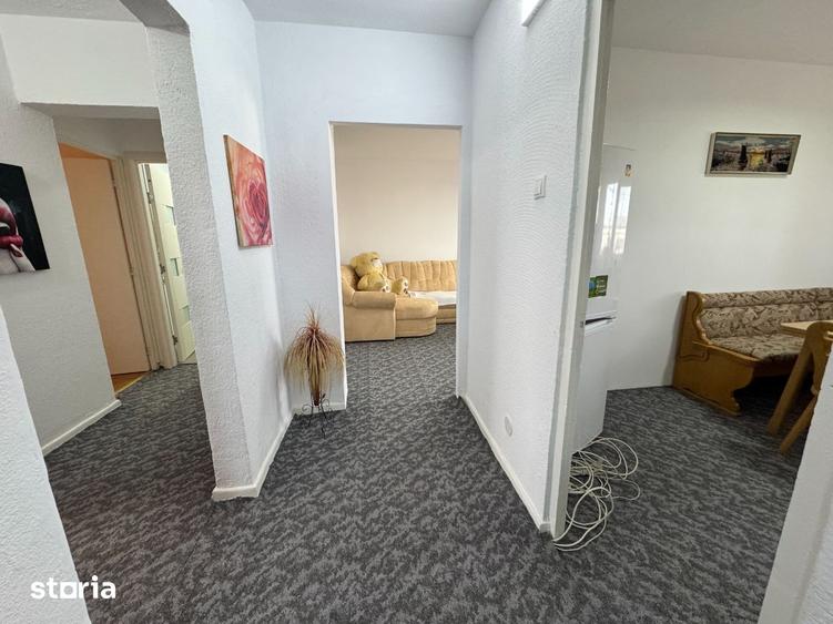 Apartament 3 camere Mioveni, et4, Piata, balcon 8 m, 73 mp, mobilat - 8