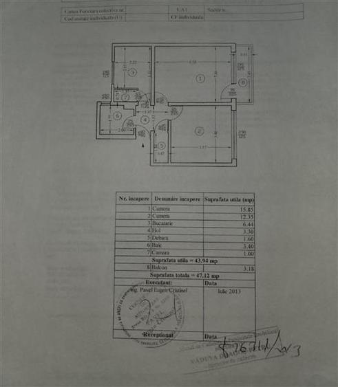 Apartament cu 2 camere decomandat în Timișoara