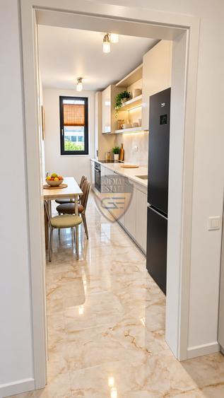Apartament cu 2 camere semidecomandat, mobilat în Faleza Nord
