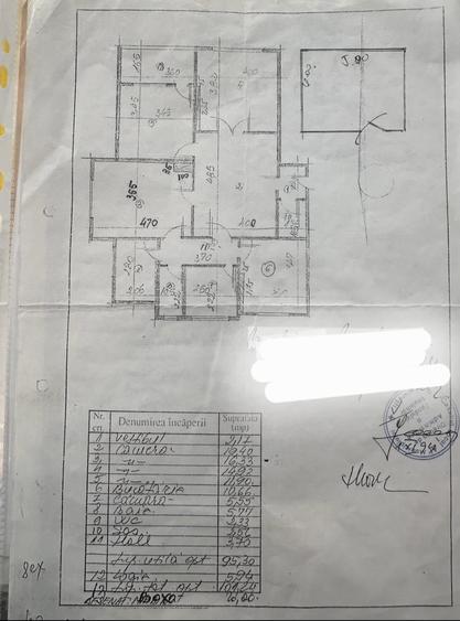 Apartament cu 4 camere decomandat în Obor