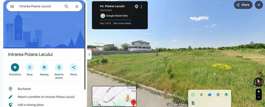 Teren Construcții intravilan de 5000 mp, în Giulești