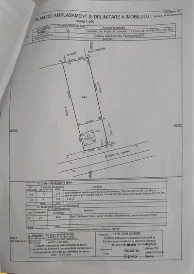 Spațiu comercial, în Podari