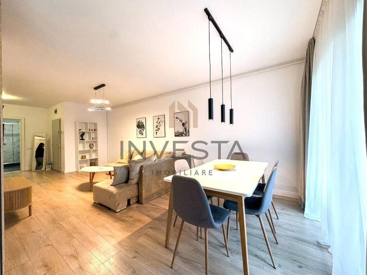 Apartament cu 3 camere semidecomandat, mobilat în Zorilor