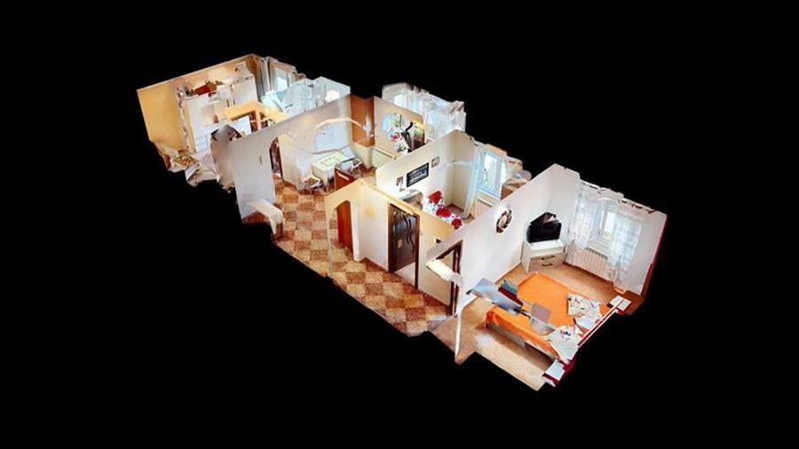 Apartament cu 3 camere decomandat, mobilat în Central