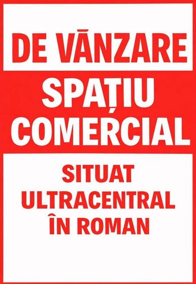 Spațiu comercial, de 50 mp, în Central