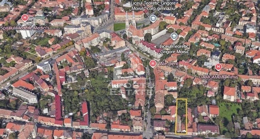 Teren Construcții intravilan de 1098 mp, în Elisabetin