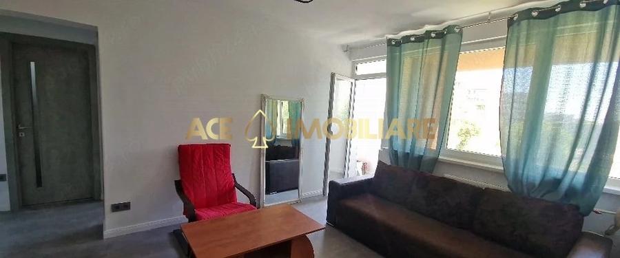 Apartament cu 2 camere semidecomandat, mobilat în Mihai Bravu