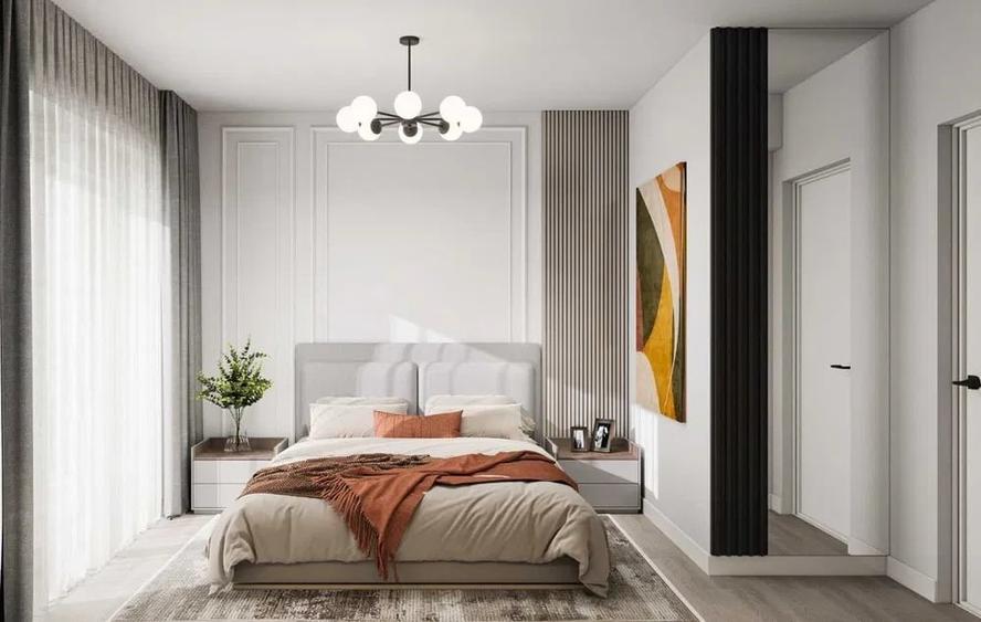 Apartament cu 2 camere decomandat, mobilat în Theodor Pallady