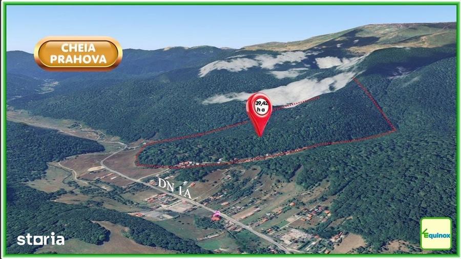 Teren de 394200 mp, în Măneciu